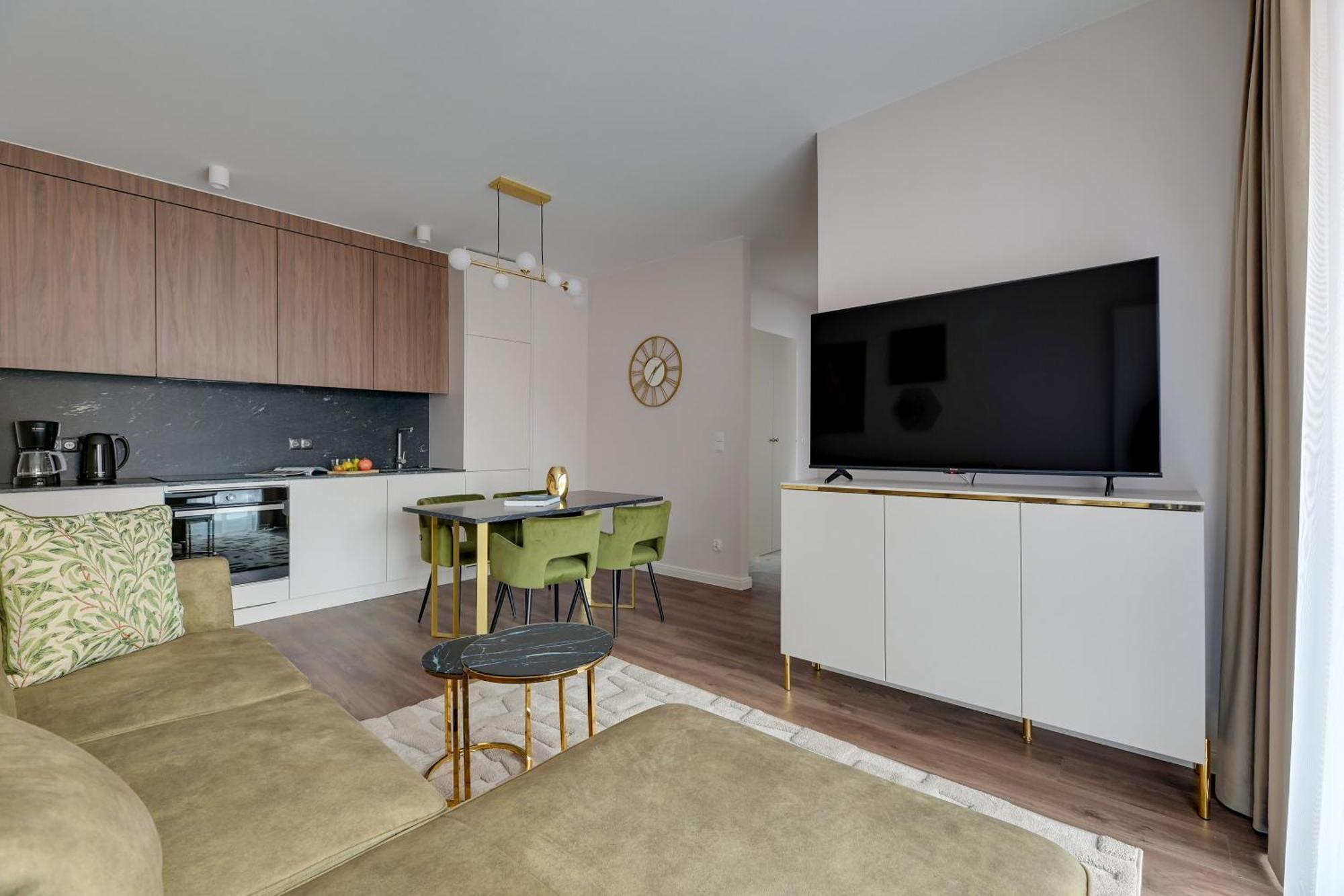 Scala 60F City Center Premium Apartments With Parking By Lion Apartments グダニスク エクステリア 写真